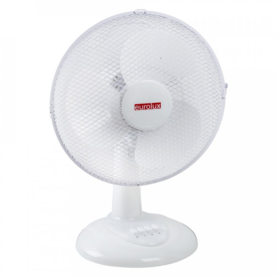 Aromatech 12" Desk Fan – 3 Speed Oscillating Fan