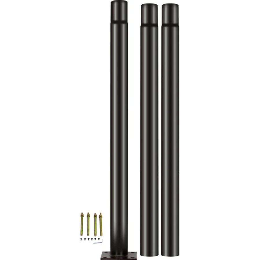 Aromatech LUXN SOLAR GARDEN POLE 3M BLK